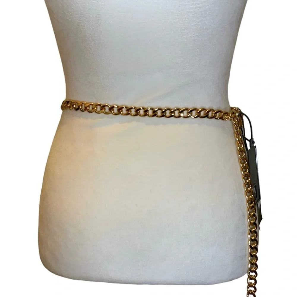 Vince Camuto Rhinestone Belt